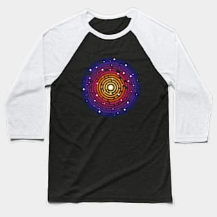 Space Galaxy Baseball T-Shirt